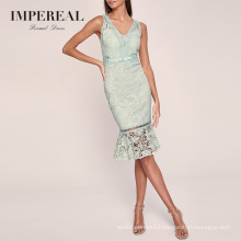 2020 Summer Women Bodycon Lace Women Cocktail Dress